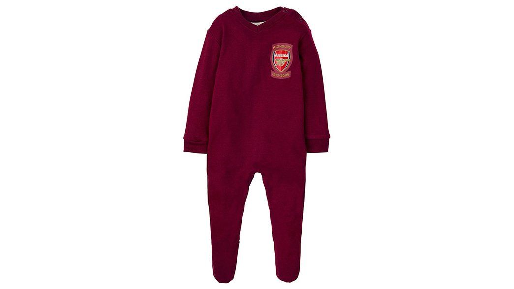 Arsenal Baby Highbury Sleepsuit
