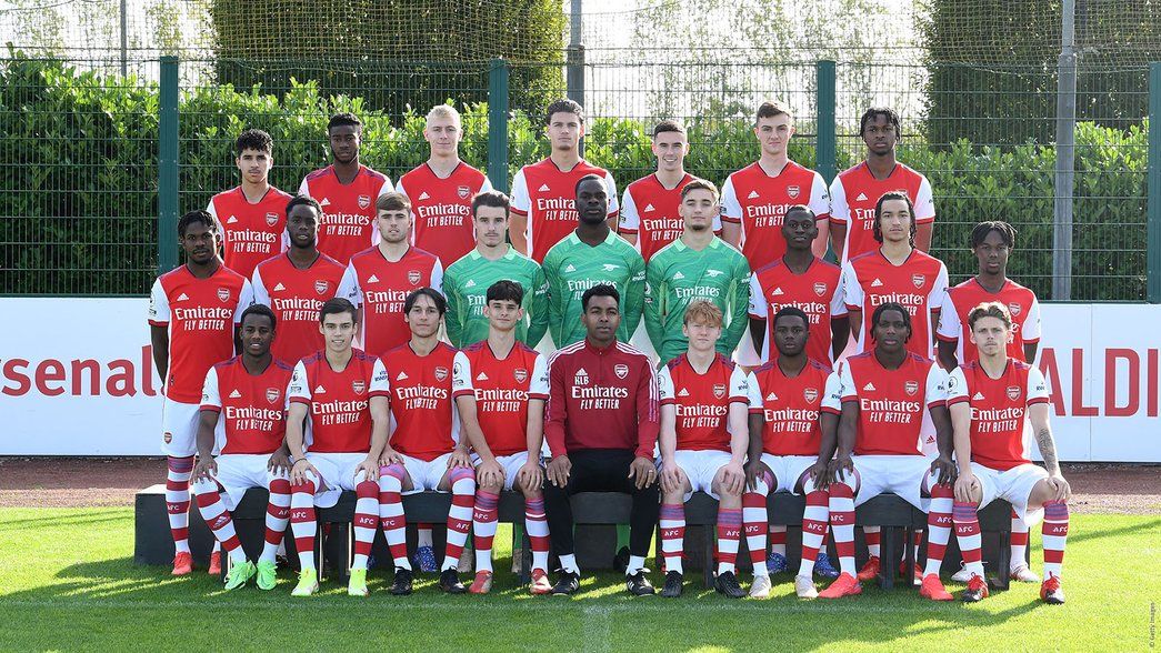 Arsenal Under-23s, official team shot for 2021/22