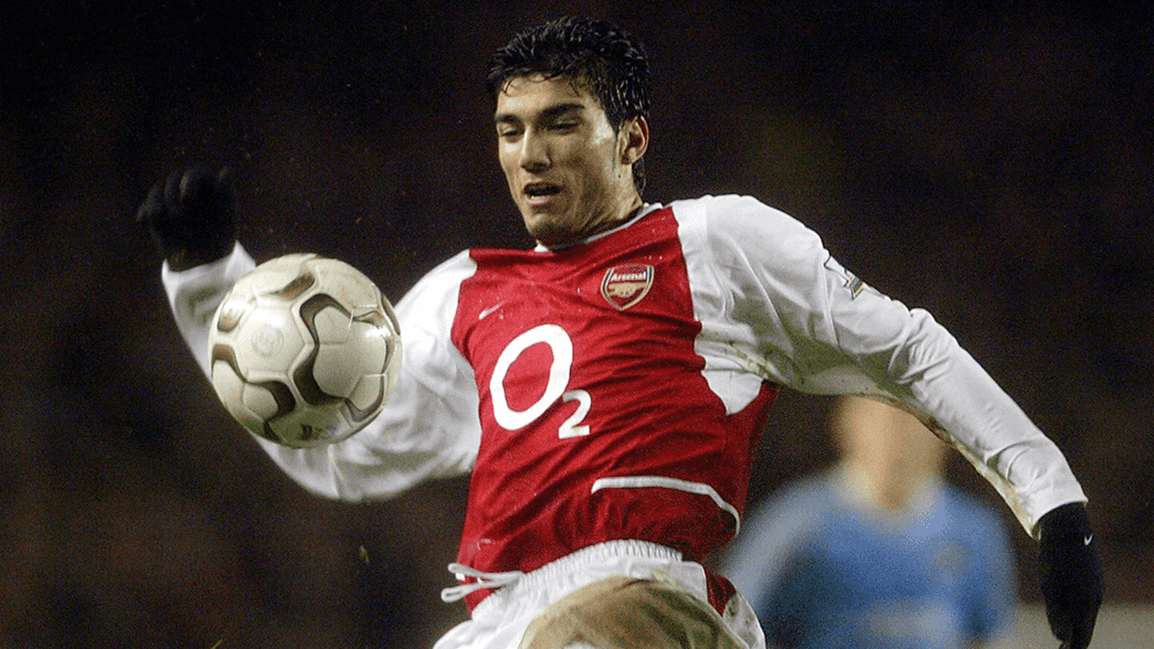 Jose Antonio Reyes on his Arsenal debut against Manchester City