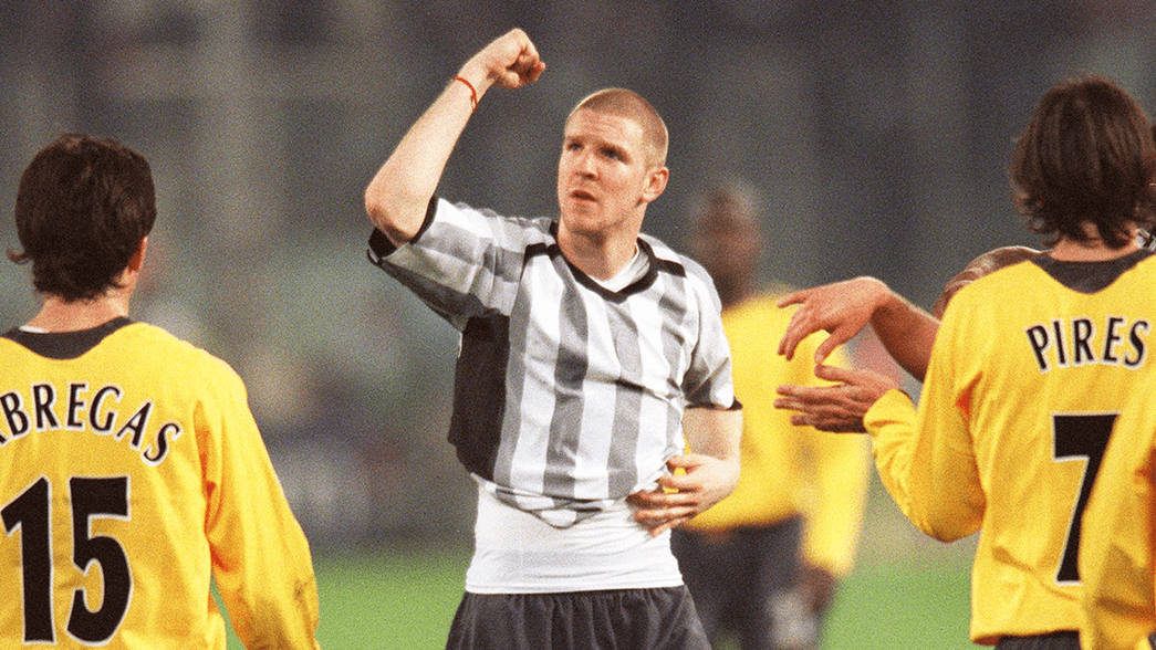Philippe Senderos after playing against Juventus in 2006