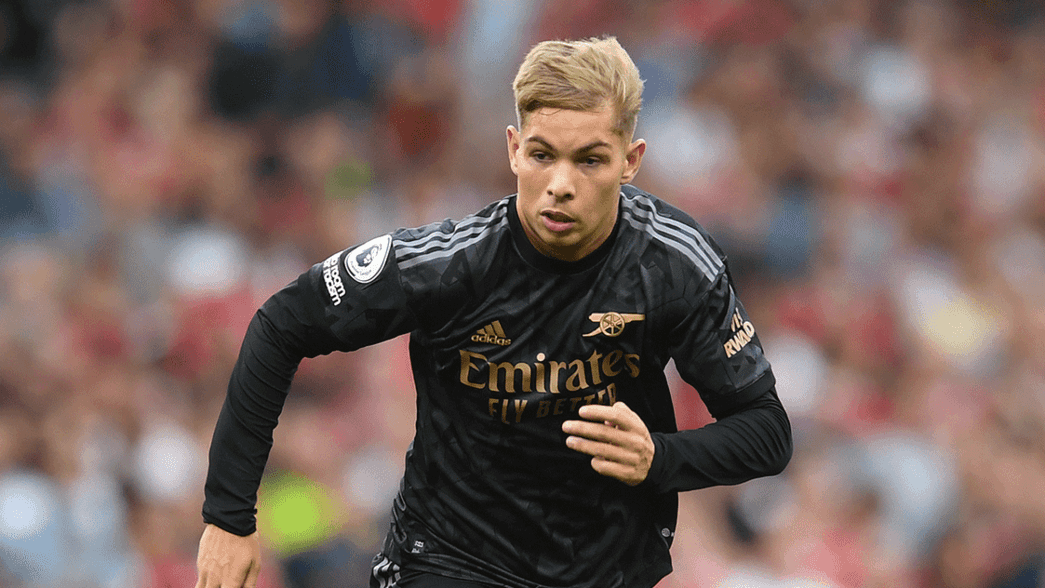 Emile Smith Rowe against Manchester United