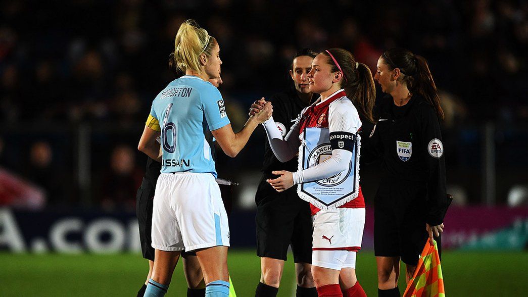 Arsenal and Manchester City Women
