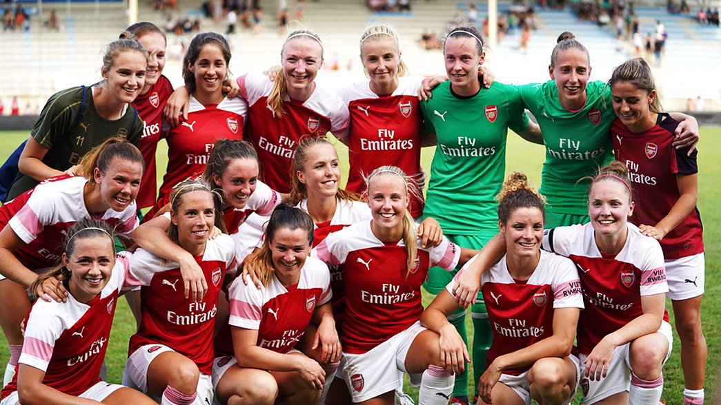 Arsenal Women win the Toulouse International Ladies Cuo