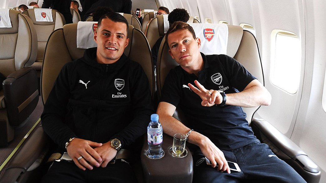 Arsenal on the plane
