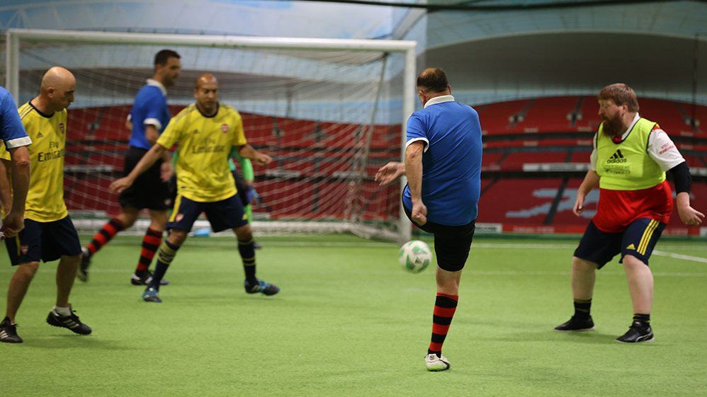 Arsenal in the Community UCH Prostate Cancer Walking Football