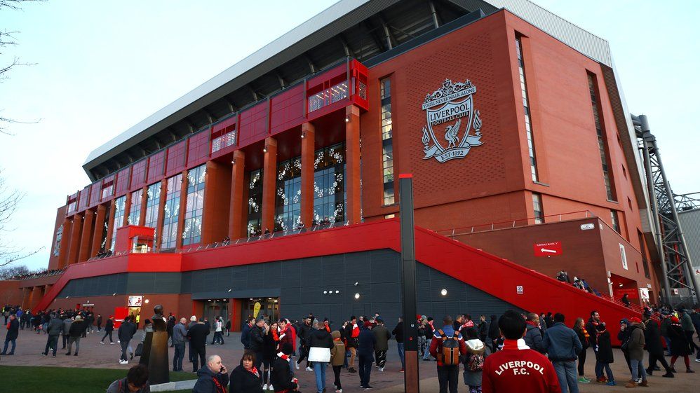 Anfield ahead of our trip to Liverpool