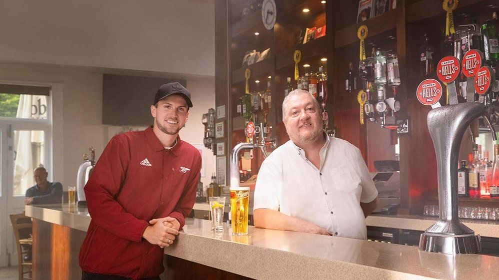 Rob Holding x The Tollington Arms | Arsenal Supporting Supporters