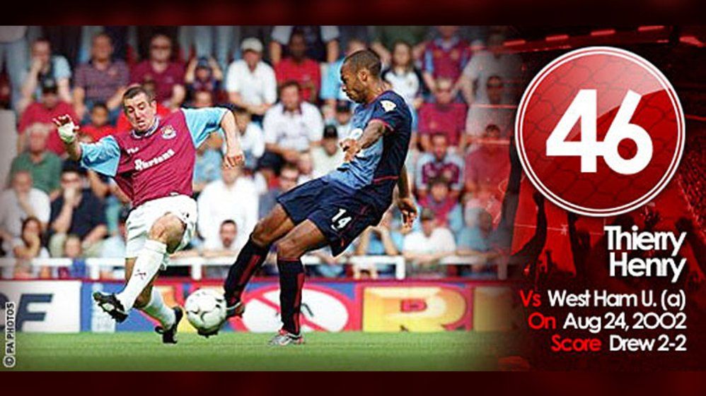 GGG46: Thierry Henry v West Ham United, 2002