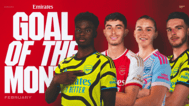 Vote for February's Emirates Goal of the Month