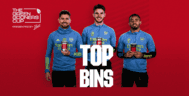 Watch our players take on the Top Bins Challenge!