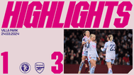 Highlights | Aston Villa Women 1-3 Arsenal