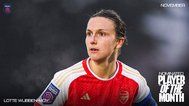 Wubben-Moy nominated for WSL Player of the Month
