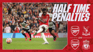 Take a half time penalty v Gunnersaurus ⚽️