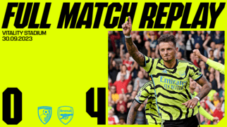 Watch a full match replay of our Bournemouth win