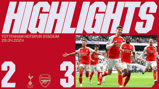 Highlights | Tottenham Hotspur 2-3 Arsenal