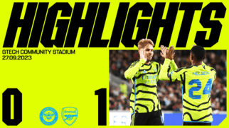 Highlights | Brentford 0-1 Arsenal