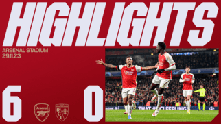 Highlights | Arsenal 6-0 RC Lens