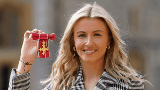 Leah Williamson presented with OBE