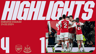 Highlights | Arsenal 4-1 Newcastle United