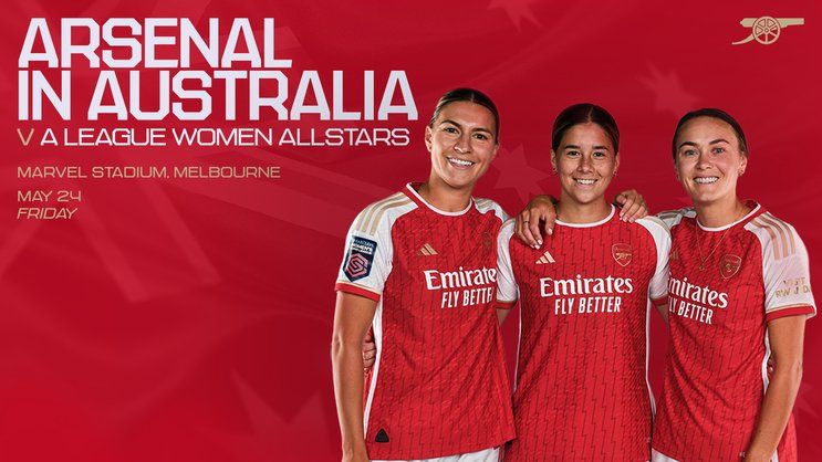 Arsenal Women to play in Australia