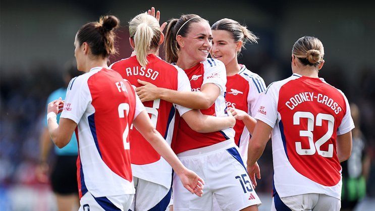 Report: Arsenal 5-0 Brighton & Hove Albion Women