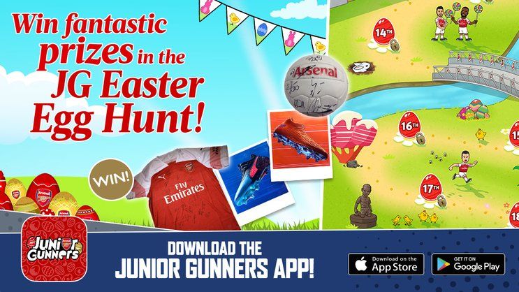 The JG app Easter Egg Hunt Returns