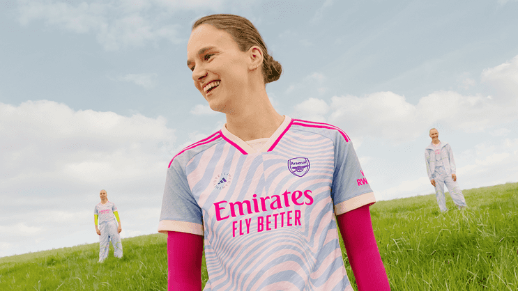 Take a closer look at our women's away kit