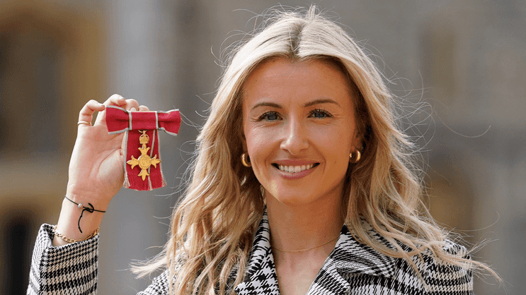 Leah Williamson presented with OBE